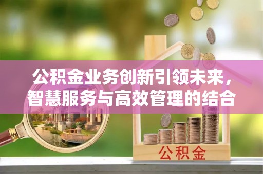 邵阳公积金业务创新引领未来，智慧服务与高效管理的结合