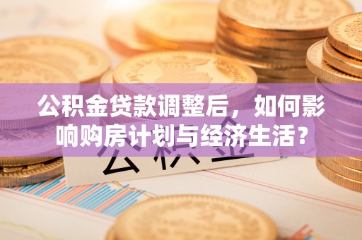 邵阳公积金贷款调整后，如何影响购房计划与经济生活？