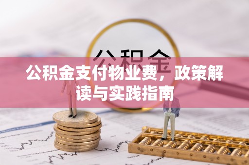 邵阳公积金支付物业费，政策解读与实践指南