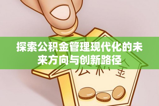 邵阳探索公积金管理现代化的未来方向与创新路径