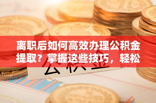 邵阳离职后如何高效办理公积金提取？掌握这些技巧，轻松搞定！