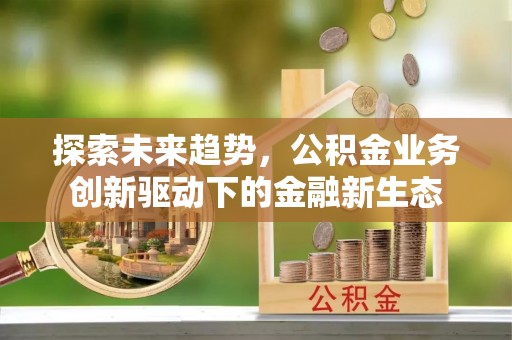 邵阳探索未来趋势，公积金业务创新驱动下的金融新生态