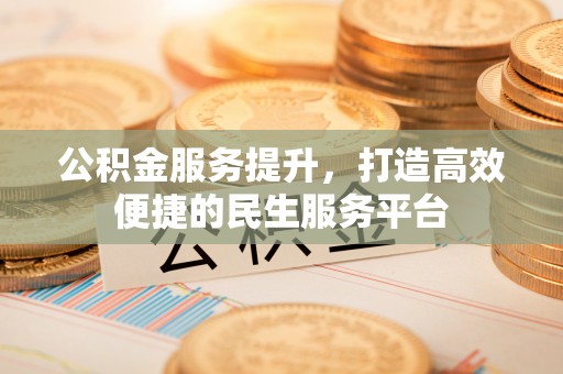 邵阳公积金服务提升，打造高效便捷的民生服务平台