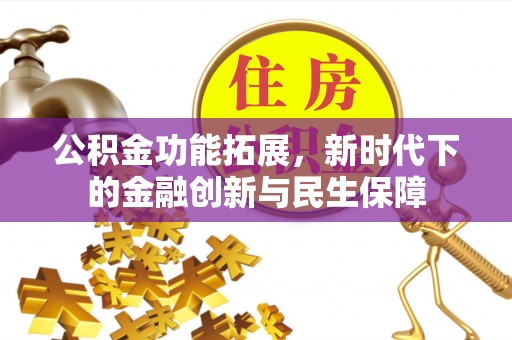 邵阳公积金功能拓展，新时代下的金融创新与民生保障