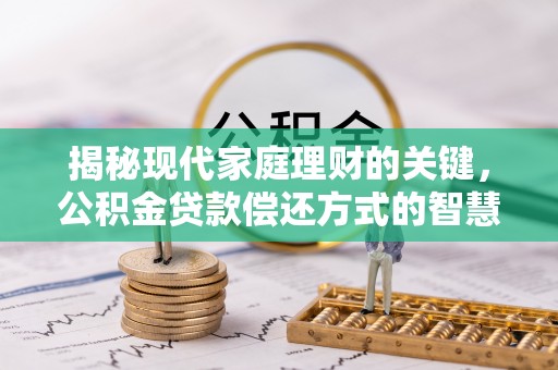 邵阳揭秘现代家庭理财的关键，公积金贷款偿还方式的智慧选择