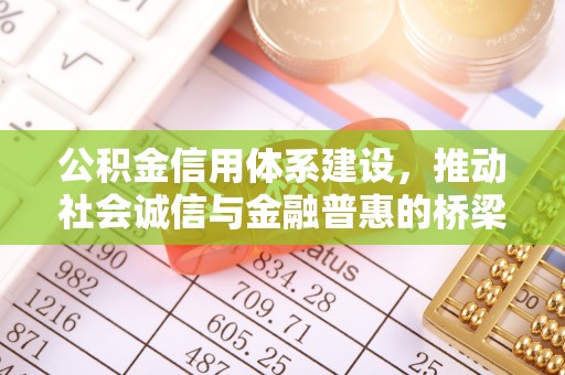 邵阳公积金信用体系建设，推动社会诚信与金融普惠的桥梁