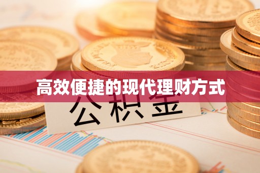 邵阳高效便捷的现代理财方式