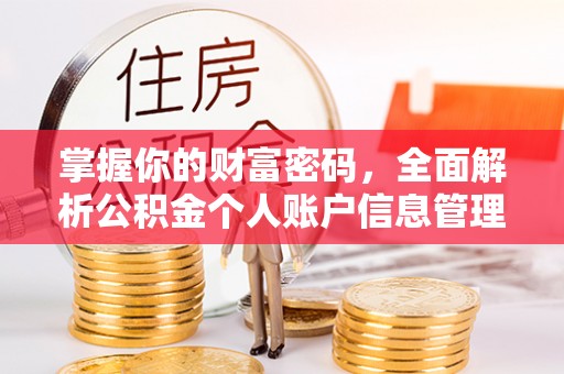 邵阳掌握你的财富密码，全面解析公积金个人账户信息管理