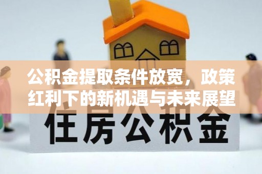 邵阳公积金提取条件放宽，政策红利下的新机遇与未来展望