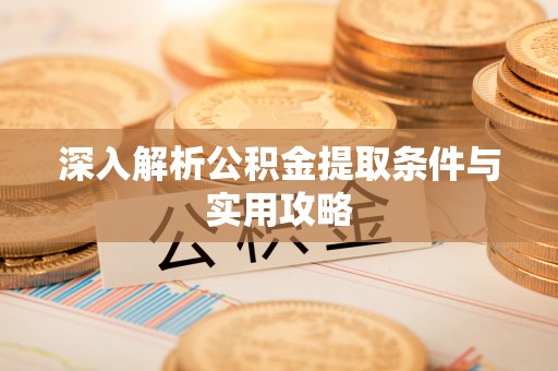 邵阳深入解析公积金提取条件与实用攻略