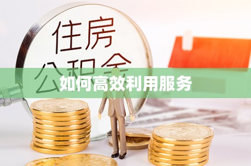 邵阳如何高效利用服务