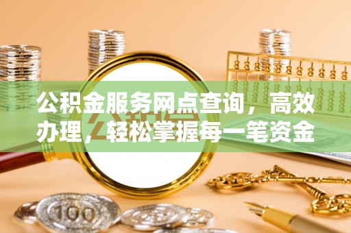 邵阳公积金服务网点查询，高效办理，轻松掌握每一笔资金动态