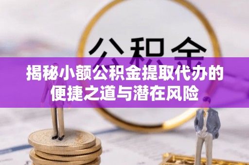 邵阳揭秘小额公积金提取代办的便捷之道与潜在风险