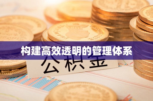 邵阳构建高效透明的管理体系