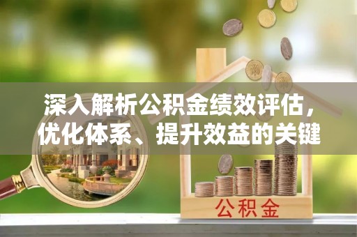 邵阳深入解析公积金绩效评估，优化体系、提升效益的关键路径