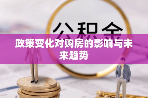 邵阳政策变化对购房的影响与未来趋势