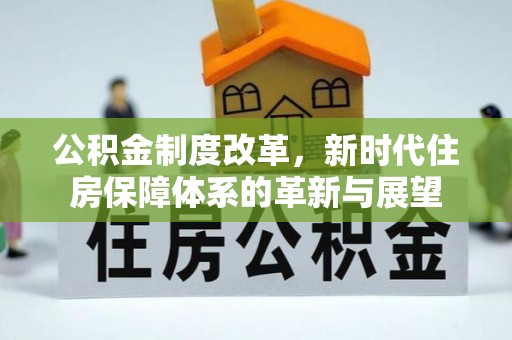 邵阳公积金制度改革，新时代住房保障体系的革新与展望