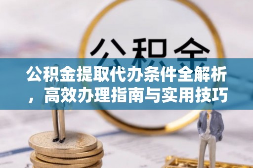 邵阳公积金提取代办条件全解析，高效办理指南与实用技巧