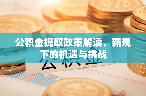 邵阳公积金提取政策解读，新规下的机遇与挑战