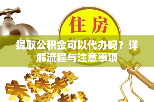 邵阳提取公积金可以代办吗？详解流程与注意事项