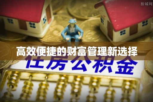 邵阳高效便捷的财富管理新选择