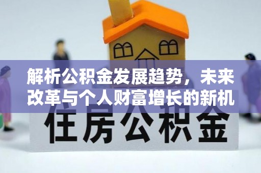 邵阳解析公积金发展趋势，未来改革与个人财富增长的新机遇