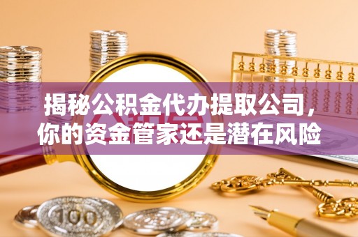 邵阳揭秘公积金代办提取公司，你的资金管家还是潜在风险？