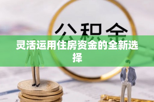 邵阳灵活运用住房资金的全新选择